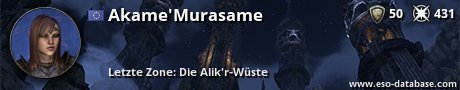 Signatur von Akame'Murasame