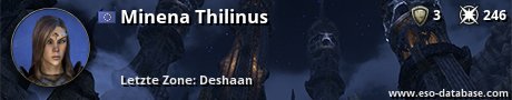 Signatur von Minena Thilinus
