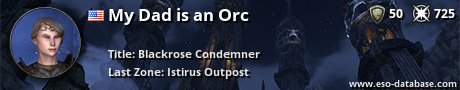 Signatur von My Dad is an Orc