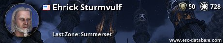 Signatur von Ehrick Sturmvulf