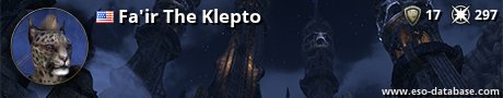 Signatur von Fa'ir The Klepto