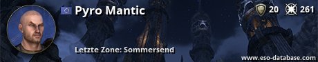 Signatur von Pyro Mantic
