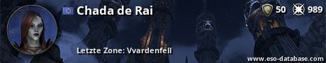 Signatur von Chada de Rai
