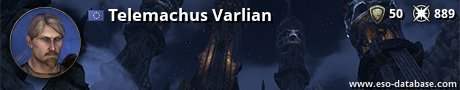 Signatur von Telemachus Varlian