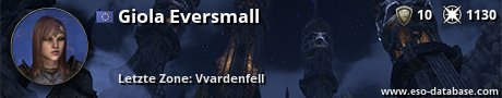 Signatur von Giola Eversmall