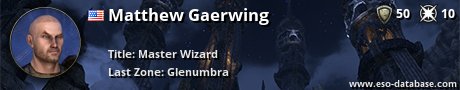Signatur von Matthew Gaerwing