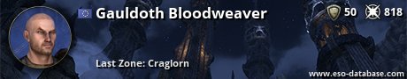 Signatur von Gauldoth Bloodweaver
