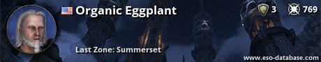 Signatur von Organic Eggplant