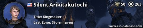 Signatur von Silent Arikitakutochi