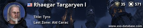 Signatur von Rhaegar Targaryen l