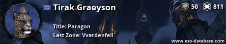 Signatur von Tirak Graeyson