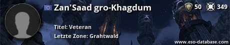 Signatur von Zan'Saad gro-Khagdum