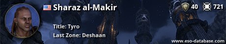 Signatur von Sharaz al-Makir