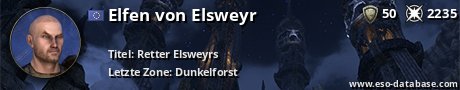 Signatur von Elfen von Elsweyr