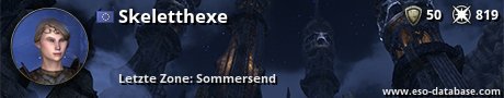 Signatur von Skeletthexe