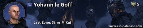 Signatur von Yohann le Goff