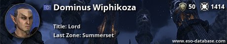 Signatur von Dominus Wiphikoza