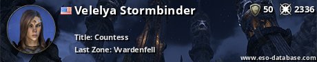 Signatur von Velelya Stormbinder