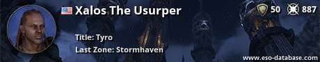 Signatur von Xalos The Usurper