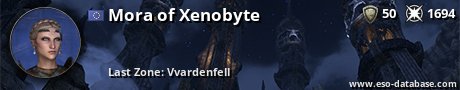 Signatur von Mora of Xenobyte
