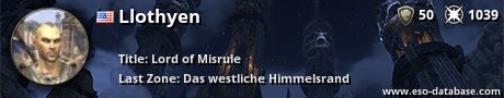 Signatur von Llothyen
