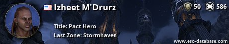 Signatur von Izheet M'Drurz