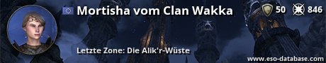 Signatur von Mortisha vom Clan Wakka