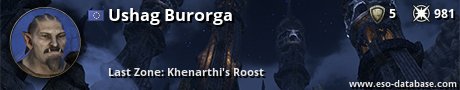 Signatur von Ushag Burorga