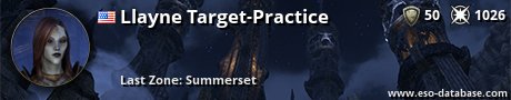 Signatur von Llayne Target-Practice