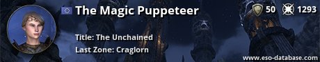 Signatur von The Magic Puppeteer