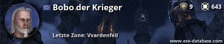 Signatur von Bobo der Krieger