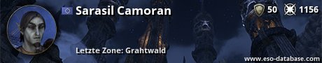 Signatur von Sarasil Camoran