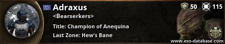 Signatur von Adraxus