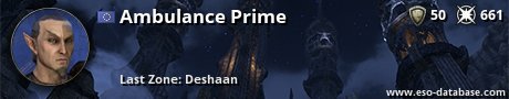 Signatur von Ambulance Prime
