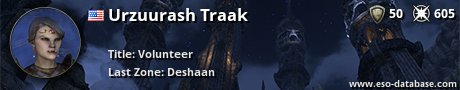 Signatur von Urzuurash Traak