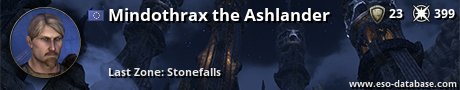 Signatur von Mindothrax the Ashlander