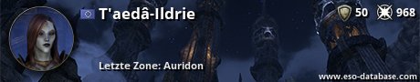 Signatur von T'aedâ-Ildrie