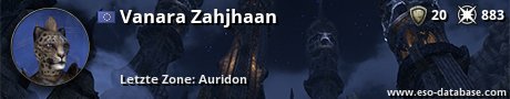 Signatur von Vanara Zahjhaan