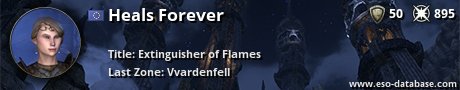 Signatur von Heals Forever