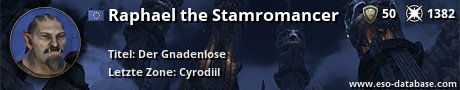 Signatur von Raphael the Stamromancer