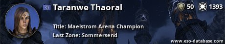 Signatur von Taranwe Thaoral
