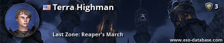 Signatur von Terra Highman