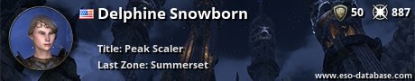 Signatur von Delphine Snowborn