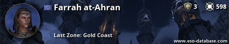 Signatur von Farrah at-Ahran