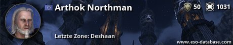 Signatur von Arthok Northman