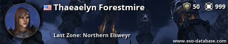 Signatur von Thaeaelyn Forestmire