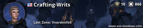 Signatur von Crafting-Writs