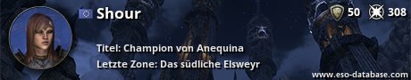 Signatur von Shour