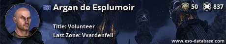 Signatur von Argan de Esplumoir