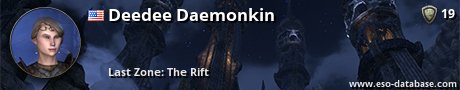 Signatur von Deedee Daemonkin